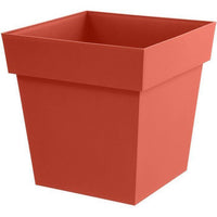 Quadratischer Blumentopf  EDA  Toskana  40 cm  38 l  Wasserspeicherzone  39 x 39 x 39 cm (H) 