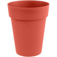 Runde, mittelhohe Vase  EDA  Toskana  Ø 44 cm  50 l  vorgebohrt  Ø 44 x H 53 cm  Terrakotta-O