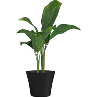 Flowerpot - GARDEN ID - Green Care Sense Black-Anthracite - 30 x 27 cm - 10 year warranty - 100% rec