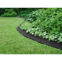 Recycled rubber garden edging - GARDEN ID Eco Border - 5 m H13 cm - Indestructible - Flexible, strai