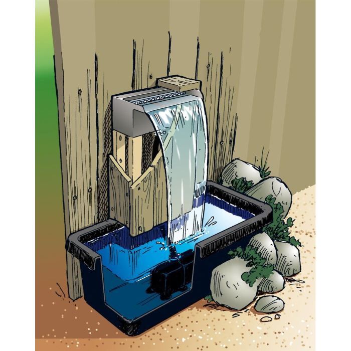UBBINK NIAGARA 60 LED water blade kit