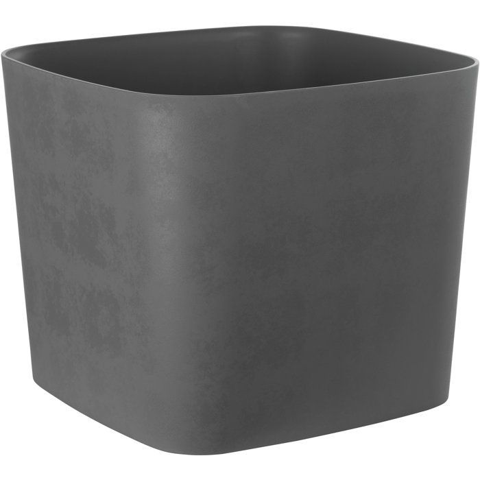 Quadratischer Blumentopf  GARDEN ID  Swing Square  36 l  40 x 40 x 32 cm  Grau