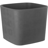 Quadratischer Blumentopf  GARDEN ID  Swing Square  36 l  40 x 40 x 32 cm  Grau