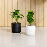 Runder Blumentopf  GARDEN ID  Luca Grande  Ø 30  17 L  H 30 cm  Schwarz