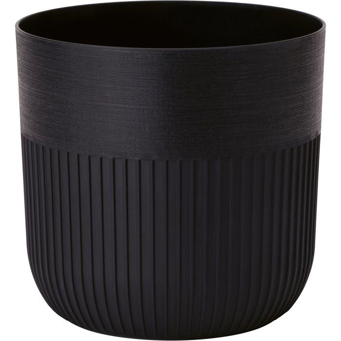 Runder Blumentopf  GARDEN ID  Luca Grande  Ø 4041 cm, LH 40 cm  Schwarz