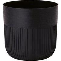 Runder Blumentopf  GARDEN ID  Luca Grande  Ø 4041 cm, LH 40 cm  Schwarz