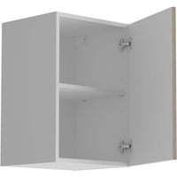 OSLO High furniture 1 door - Jackson chene decor - L 40 x D 36 x H 58 cm