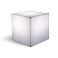 White luminous cube 40 cm E27 bulb