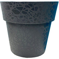 Blumentopf - RIVIERA - Terea - Ø 58 cm - Schwarz