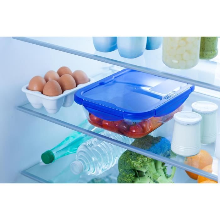 PYREX COOK & GO Rectangular preservation dish 3,3l 30x23cm + Blue lid