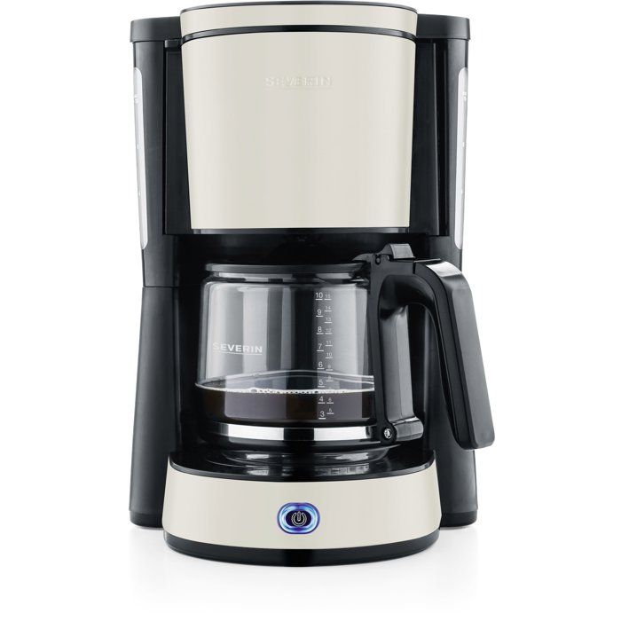 Filterkaffeemaschine  Bis zu 10 Tassen  SEVERIN  KA9575  1,4 l  Tropfstopp  Herausnehmbarer Pe