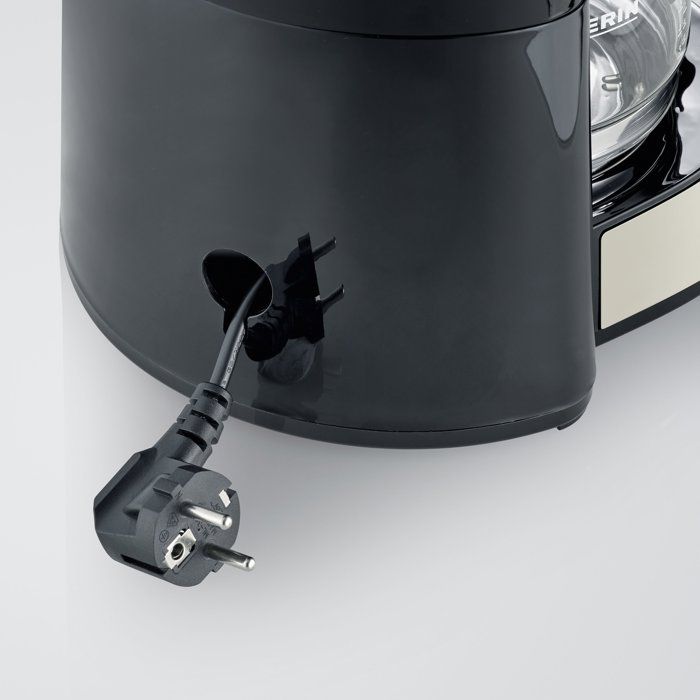 Filterkaffeemaschine  Bis zu 10 Tassen  SEVERIN  KA9575  1,4 l  Tropfstopp  Herausnehmbarer Pe