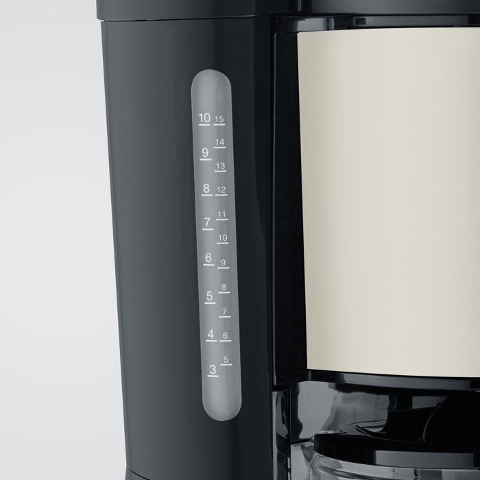 Filterkaffeemaschine  Bis zu 10 Tassen  SEVERIN  KA9575  1,4 l  Tropfstopp  Herausnehmbarer Pe