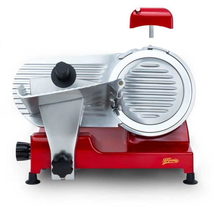 Fleischschneidemaschine - H.KoeNIG - MSX224 - 22 cm Klinge - Rot