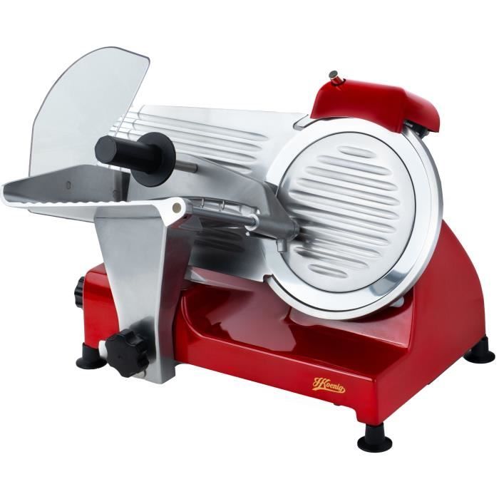 Fleischschneidemaschine - H.KoeNIG - MSX224 - 22 cm Klinge - Rot