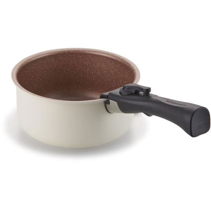 Arthur Martin 18-teiliges cremefarbenes Kochgeschirrset AM1453 CREAM
