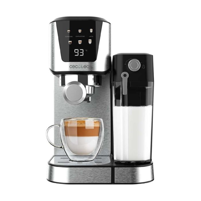 Kaffeemaschine - CECOTEC - Power Espresso 20 Cream - 1350 W - 20 bar - 1 l - Edelstahl
