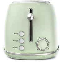 Vintage Toaster - SWEISS - GRV7 - 2 Schlitze - 1500 W - Grün