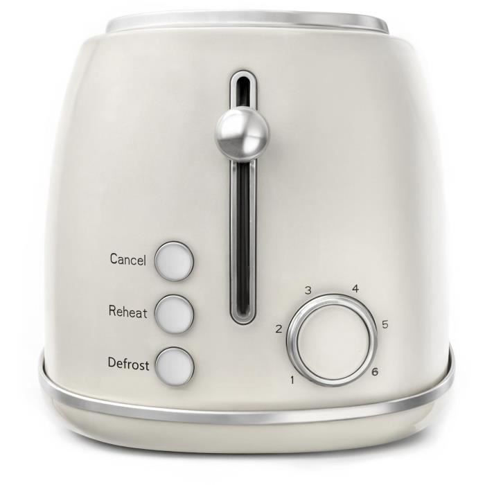 Vintage Toaster - SWEISS - GRV8 - 2 Schlitze - 1500 W - Beige