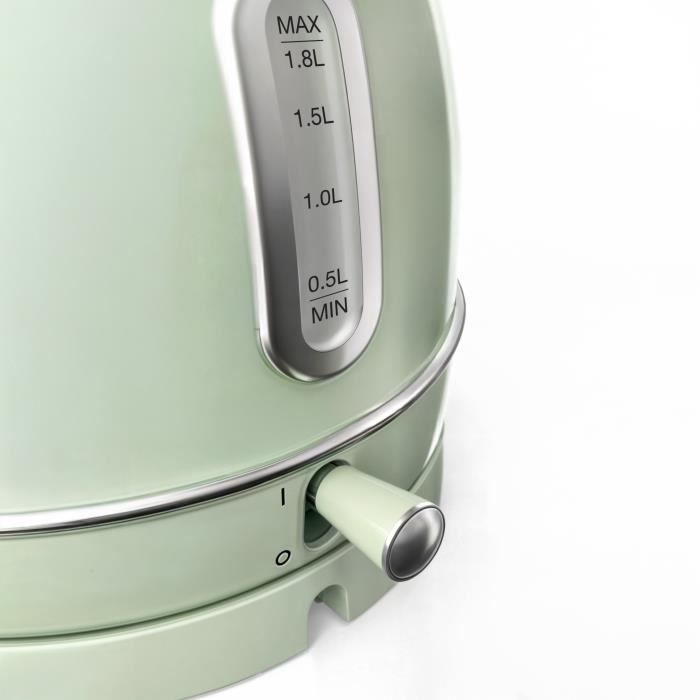 Vintage Wasserkocher - SWEISS - KTL7 - 2200 W - 1,8 L - 360° Sockel - Grün