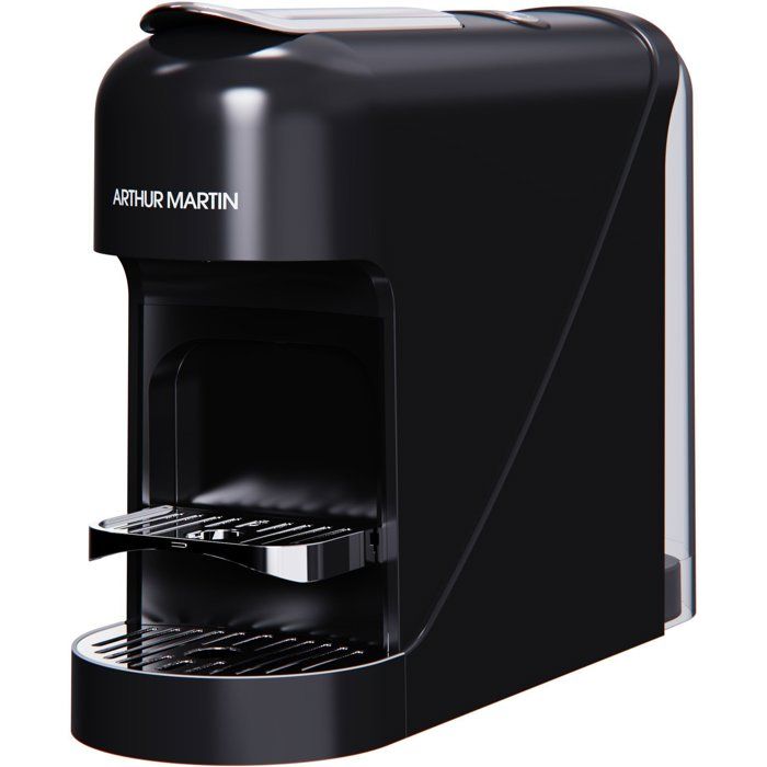 Kapselkaffeemaschine - ARTHUR MARTIN - AMN230N - Espresso & Lungo - 1400 W - Schwarz