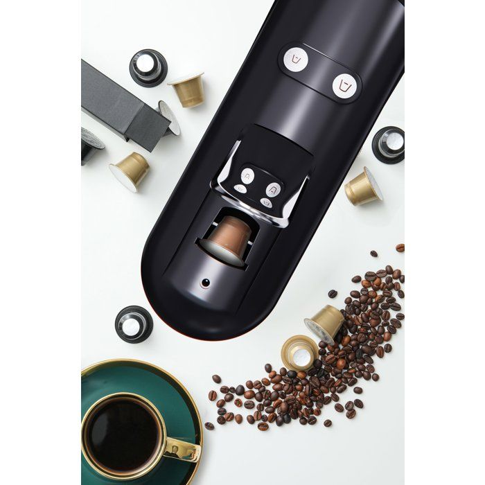 Kapselkaffeemaschine - ARTHUR MARTIN - AMN230N - Espresso & Lungo - 1400 W - Schwarz