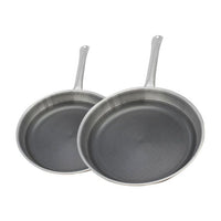 Set mit 2 Induktionsbratpfannen  ELO  Relief Solutions  18/10 Edelstahl ELODUR Select Antihaftbes