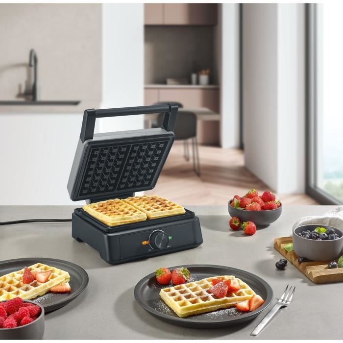 SEVERIN Waffeleisen - WA2125 - Antihaft-Keramikbeschichtung - 1600W