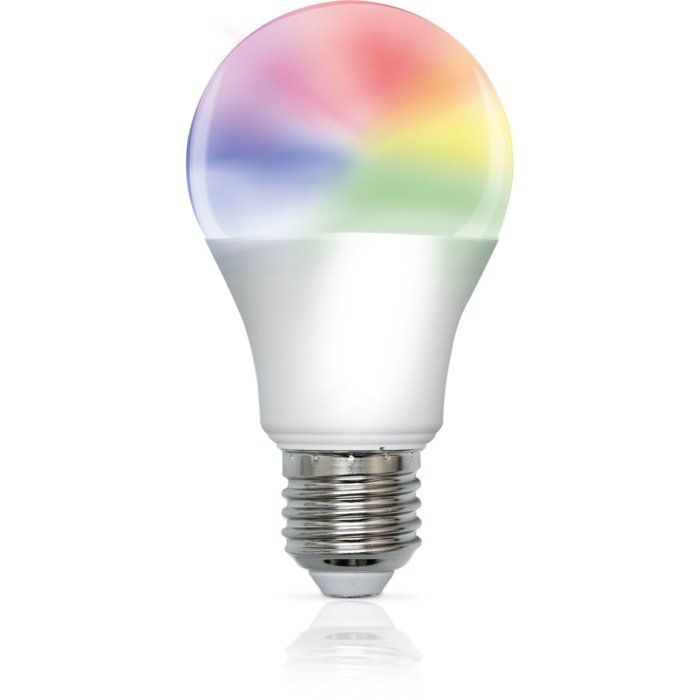 Vernetzte LED-Lampe  DELTA DORE  Easy Bulb  E27  8 W  Farbe & Weiß