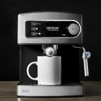Kaffeemaschine  CECOTEC  Power Espresso  850 W  20 bar  1,5 l  Edelstahl / Schwarz
