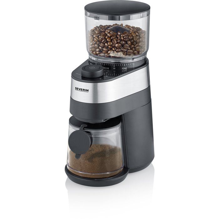 Professionelle Kaffeemühle - SEVERIN - KM 3880 - 140 W - 30 Mahlgradeinstellungen - Bis zu 12 Tassen