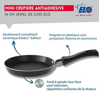Set mit 2 Mini-Crêpe-Pfannen  ELO  Jewel de Luxe  Ø 14 cm  Keramikbeschichtung