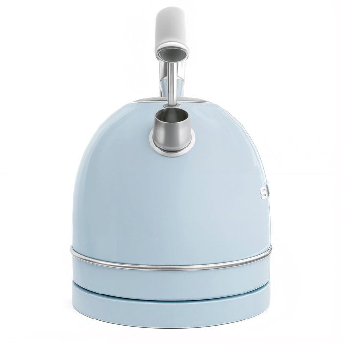 Vintage Wasserkocher  SWISS  KTL6  2200 W  1,8 l  360° drehbarer Sockel  Blau