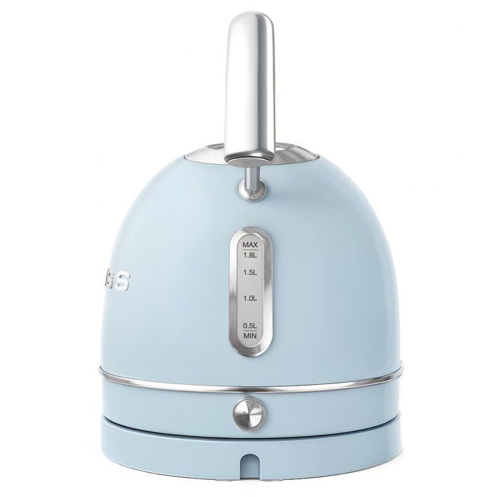 Vintage Wasserkocher  SWISS  KTL6  2200 W  1,8 l  360° drehbarer Sockel  Blau