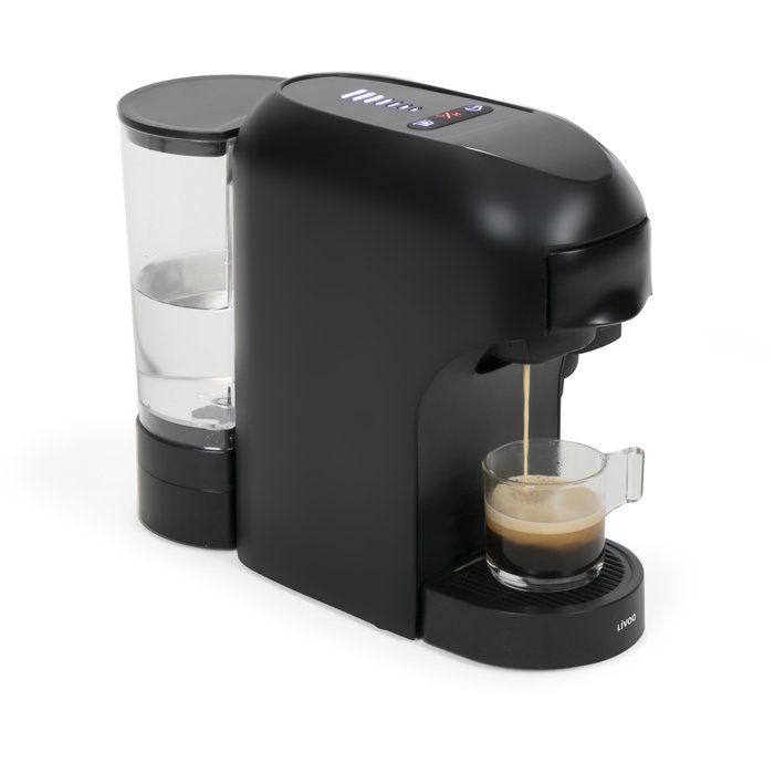 4-in-1 Multi-Kapsel-Kaffeemaschine  LIVOO  DOD217N  1400 W  7 Kaffeestärken  Schwarz