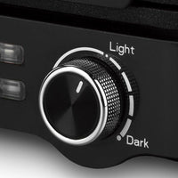 Kompaktes Waffeleisen  HKoeNIG  GFX420  1200 W  Temperaturregelung  Schwarz