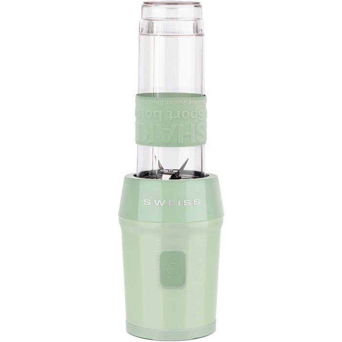 Mini-Standmixer  SWEISS  MOOV7  300 W  570 ml  2 Flaschen  Grün