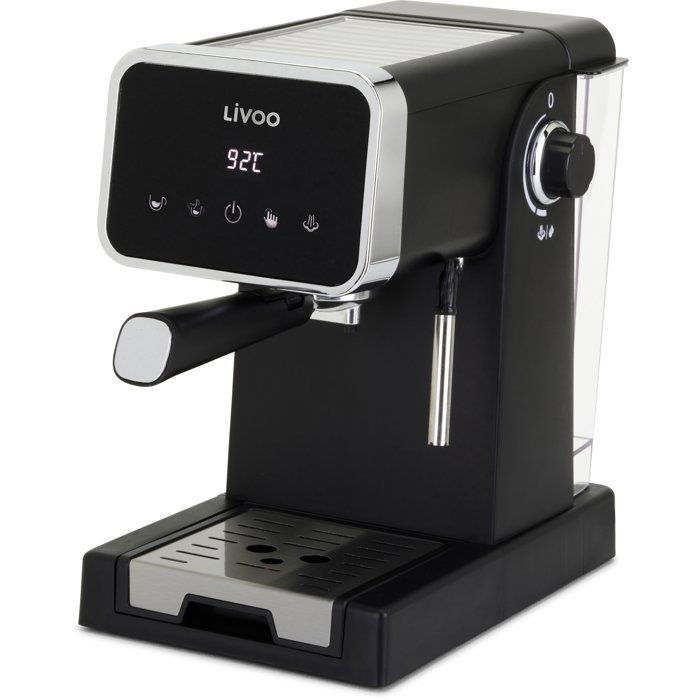Espressomaschine - LIVOO - DOD218N - 1100 W - 20 bar - Schwarz