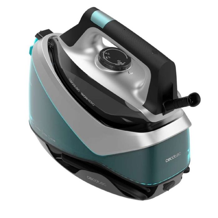 Dampferzeuger  CECOTEC  IronHero H-2800 Station  2800 W  360 g/min  Schwarz/Blau