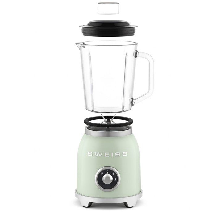 Vintage-Standmixer - SWEISS - MXV7 - 1,5 l - Grün