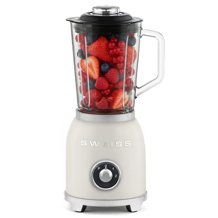 Vintage-Standmixer  SWEISS  MXV8  1,5 l  Beige