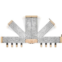 Raclettegrill - HKoeNIG - WOD362 - 1400 W - Für bis zu 8 Personen - Drehbarer Sockel - Holzdesign