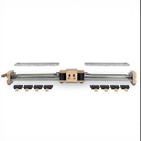 Raclettegrill - HKoeNIG - WOD362 - 1400 W - Für bis zu 8 Personen - Drehbarer Sockel - Holzdesign