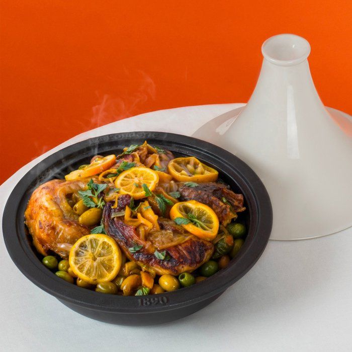 Tajine aus Gusseisen  LA FONDERIE 1890  ASILAH  Ø 29 cm  Geeignet für alle Herdarten, inklusive 