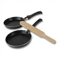 Set mit 2 Mini-Crêpe-Makern - ELO - Ø 14 cm - 1 Jewel de Luxe Spatel