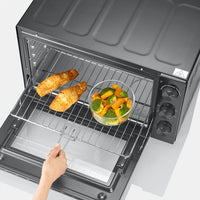 Mini-Elektrobackofen  SEVERIN  TO 2076  Umluft  1800 W  46 l  Schwarz