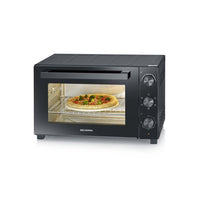 Mini-Elektrobackofen  SEVERIN  TO 2076  Umluft  1800 W  46 l  Schwarz