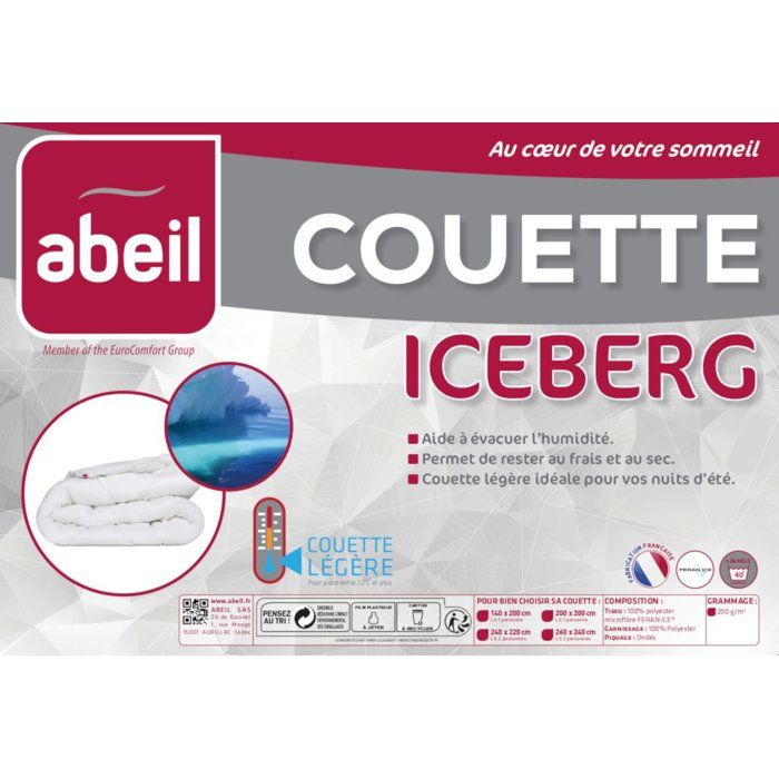 Abeil Légere Iceberg Duvet 240x260cm