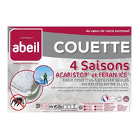 Abeil duvet 4 anti-Acurian seasons 240x260cm