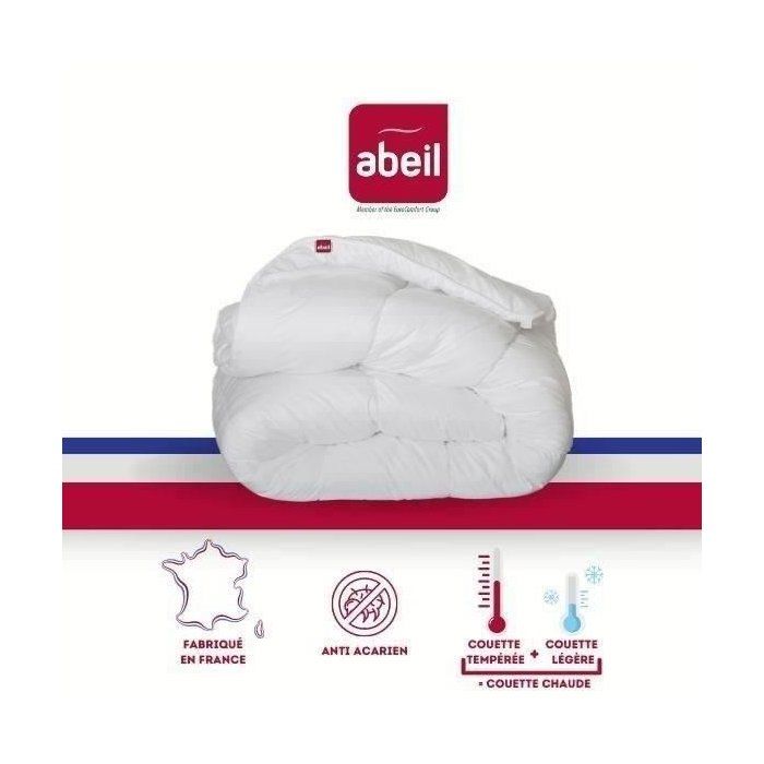 Abeil duvet 4 anti-Acurian seasons 240x260cm